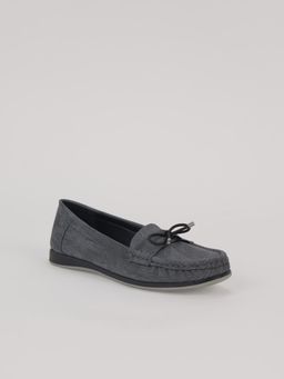 SCENTRA - Women Grey Moccasins