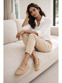 SCENTRA - Women Beige Loafers