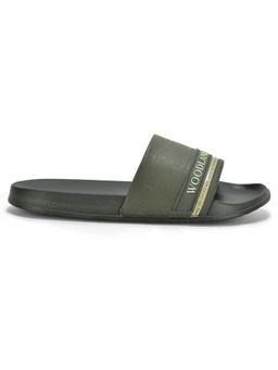 WOODLAND - Olive Sliders for Men