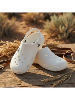 WOODLAND - White Clogs for Men