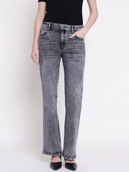 Guess - Women Tourmaline Light Solid Straight Fit Denim Jeans