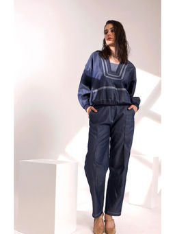 Geisha Designs by Paras and Shalini - Women Denim Arellia Pant