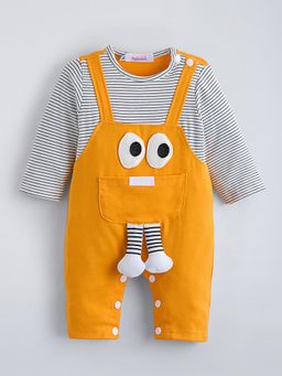 Hopscotch - Black Stripes Romper