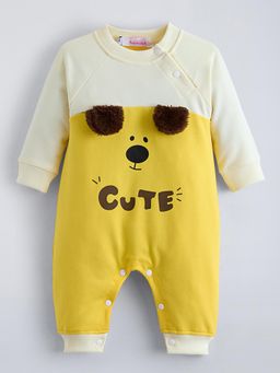 Hopscotch - Yellow Colorblock Romper