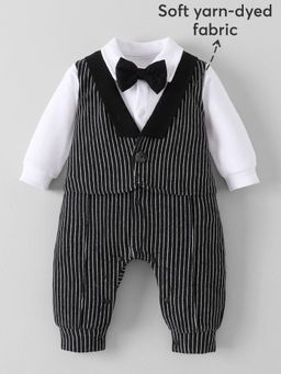 Hopscotch - Blue Stripes Romper