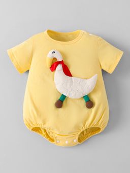 Hopscotch - Yellow Solid Onesie