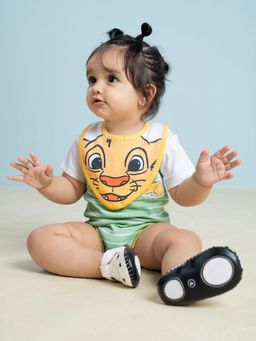 Hopscotch - Green Character Onesie