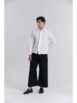 No Grey Area - Lily Bloom Boxy Fit White Shirt