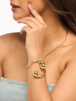 White Lies - Gold Teardrop Bracelet