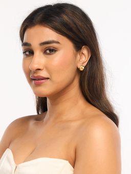 White Lies - Cutout Pearl Stud