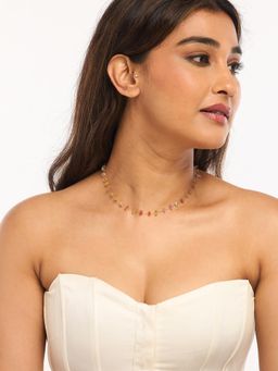 White Lies - Multicolour Stone Necklace