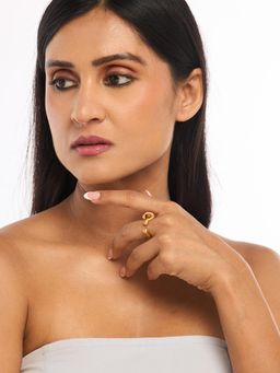 White Lies - Gold Question Ring