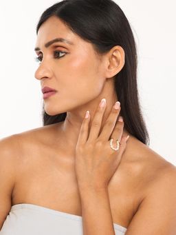 White Lies - White Pearl Ring