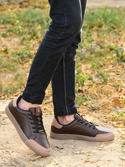 Off Limits - Skyline Cream Lace-Ups Sneaker