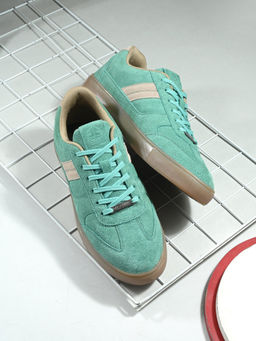 Off Limits - Memphis Genuine Leather Aqua Sneaker
