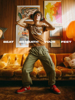 Off Limits - Memphis Genuine Leather Red Sneaker