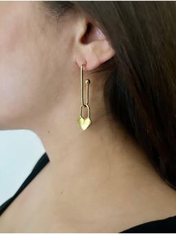 VARNIKA ARORA - Lockheart Gold Plated Earrings