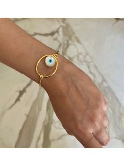 VARNIKA ARORA - Evil Eye White Bangle