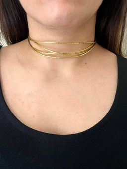 VARNIKA ARORA - Verse Gold Choker