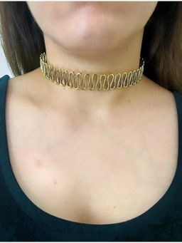 VARNIKA ARORA - Spiral Gold Plated Choker