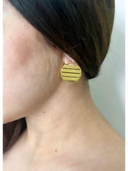 VARNIKA ARORA - Gold Plated Glimpse Studs