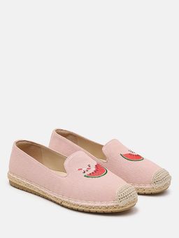 PAZZION - Women's Pink One In A Melon Espadrilles