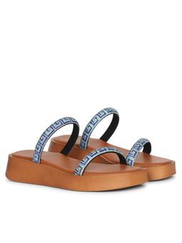 Viviblu - Brown Leather Sandal Heels