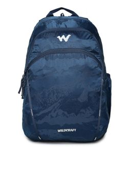 WILDCRAFT - Wc 2 Solid Unisex Navy Blue Backpack