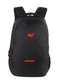 WILDCRAFT - Peza Unisex Black Backpack