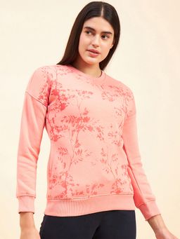 Sweet Dreams - Women Printed Pink Sweatshirt