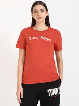 Tommy Hilfiger - Women Red T-Shirt