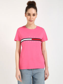 Tommy Hilfiger - Women Pink T-Shirt