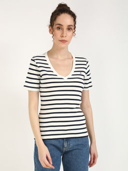 Tommy Hilfiger - Women White T-Shirt