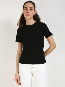 Tommy Hilfiger - Women Black T-Shirt
