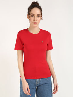 Tommy Hilfiger - Women Red T-Shirt