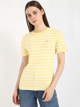 Tommy Hilfiger - Women Yellow T-Shirt