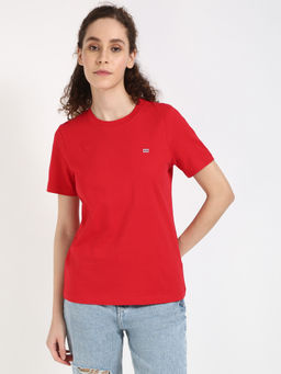 Tommy Hilfiger - Women Red T-Shirt