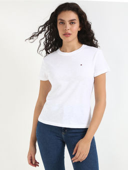 Tommy Hilfiger - Women White T-Shirt