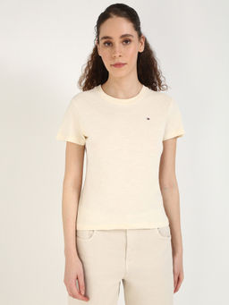 Tommy Hilfiger - Women Yellow T-Shirt