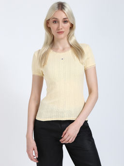 Tommy Hilfiger - Women Yellow T-Shirt