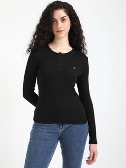 Tommy Hilfiger - Women Black T-Shirt