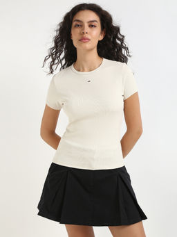 Tommy Hilfiger - Women White T-Shirt