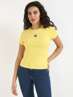 Tommy Hilfiger - Women Yellow T-Shirt