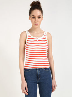 Tommy Hilfiger - Women White Tank Top