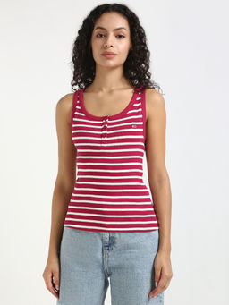 Tommy Hilfiger - Women Red Tank Top