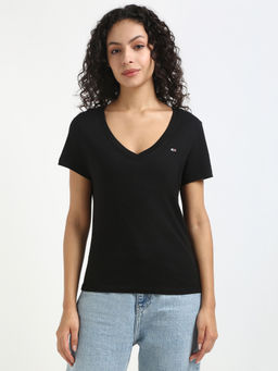 Tommy Hilfiger - Women Black T-Shirt