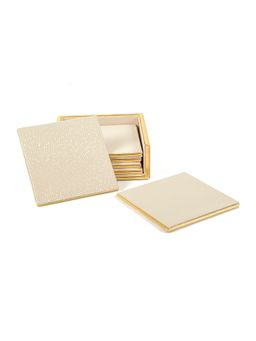 ICHKAN - Coasters Ivory Serpentine