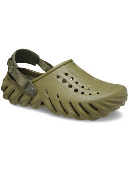 Crocs - Unisex Adult Echo Clogs Aloe Olive Green