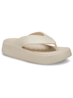 Crocs - Women Getaway Stucco Cream Flipflops