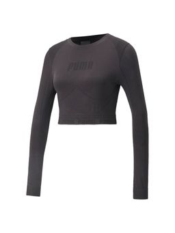 Puma - Evo knit Long sleeve Womens Black T-Shirts